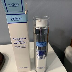 DR. DENESE FIRMING FACIAL COLLAGEN NIGHT SERUM 3.4 fl. Oz. NIB HLA3 COMPLEX